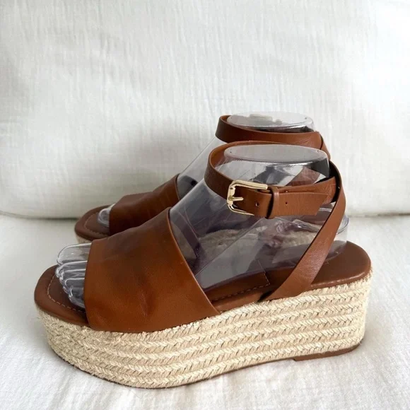 Zara Espadrille Platform Wedge Sandals - Picture 3 of 6
